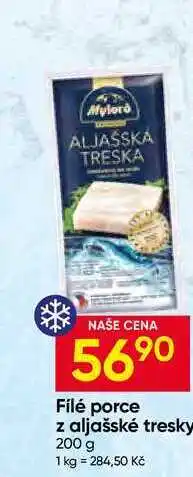 Hruška Mylord Filé porce z aljašské tresky nabídka