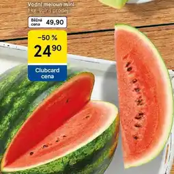 Tesco Vodní meloun mini nabídka