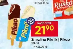 Hruška Zmrzlina Piknik, Pikao nabídka