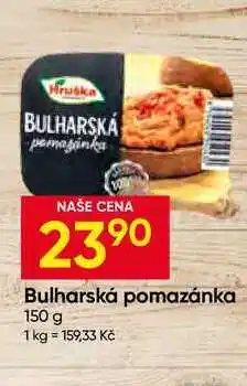 Hruška Hruška Bulharská pomazánka nabídka