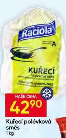 Hruška Raciola Kuřecí polévková směs nabídka