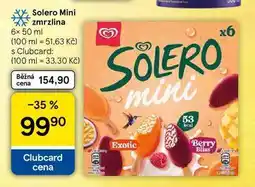 Tesco Solero Mini zmrzlina nabídka