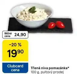 Tesco Třená niva pomazánka nabídka