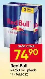 Hruška Red Bull 2×250 ml plech nabídka