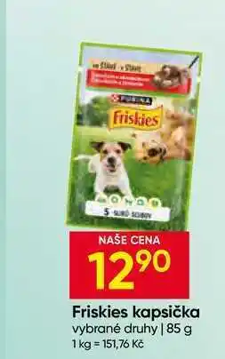 Hruška Friskies kapsička vybrané druhy nabídka
