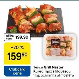 Tesco Tesco Grill Master Kuřecí špíz s klobásou nabídka