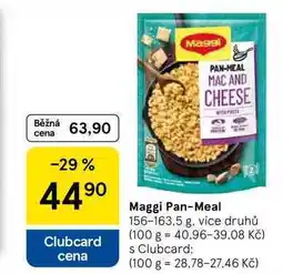 Tesco Maggi Pan-Meal, 156-163,5 g, více druhů nabídka