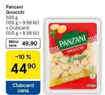 Tesco Panzani Gnocchi nabídka