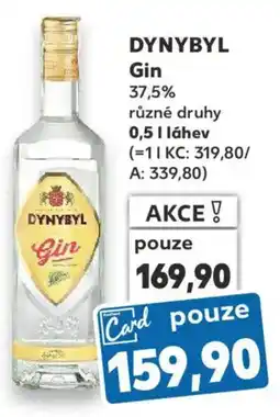 Kaufland DYNYBYL Gin nabídka