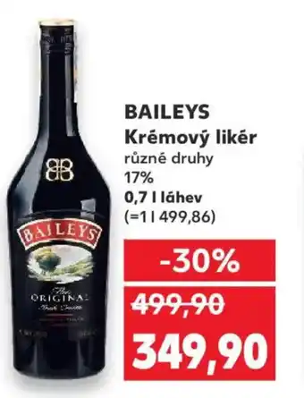 Kaufland BAILEYS Krémový likér nabídka