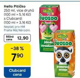 Tesco Hello Pitíčko nabídka