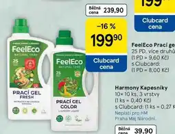 Tesco FeelEco Prací gel, 25 PD, více druhů nabídka