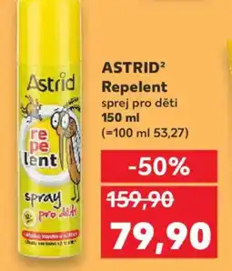 Kaufland ASTRID² Repelent nabídka