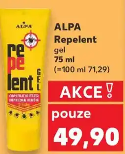 Kaufland ALPA Repelent gel nabídka