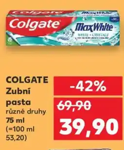 Kaufland COLGATE Zubní pasta nabídka
