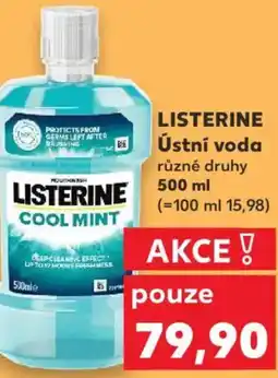 Kaufland LISTERINE Ústní voda nabídka
