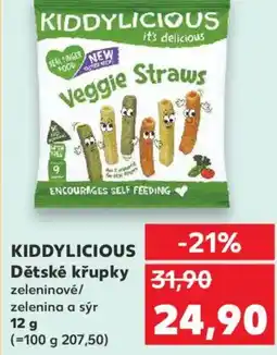 Kaufland KIDDYLICIOUS Dětské křupky nabídka