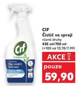 Kaufland CIF Čistič ve spreji nabídka