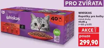 Kaufland WHISKAS Kapsičky pro kočky nabídka