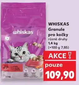 Kaufland WHISKAS Granule pro kočky nabídka