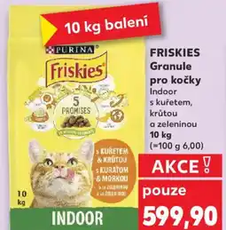 Kaufland FRISKIES Granule pro kočky nabídka