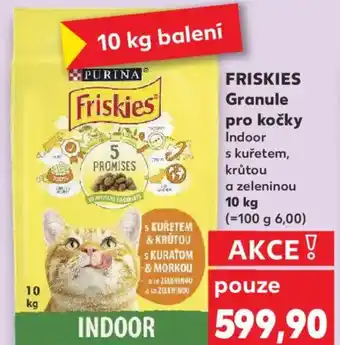 Kaufland FRISKIES Granule pro kočky nabídka