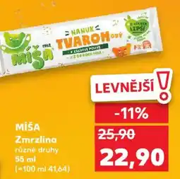 Kaufland MIŠA Zmrzlina nabídka