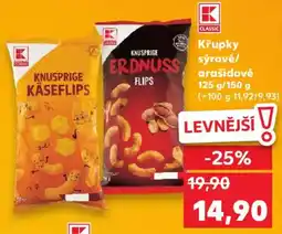 Kaufland Křupky/ sýrove/ arasidove nabídka
