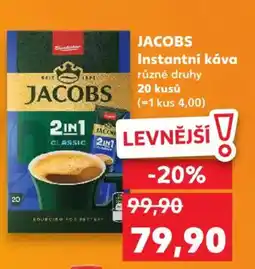 Kaufland JACOBS Instantni κάνα nabídka