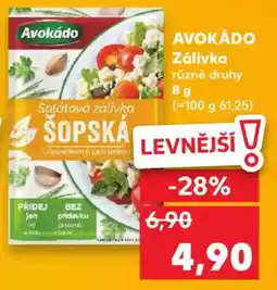 Kaufland AVOKÁDO Zálivka nabídka
