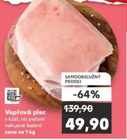 Kaufland Vepřová plec nabídka