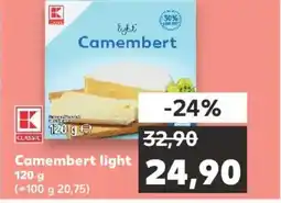 Kaufland Camembert light nabídka