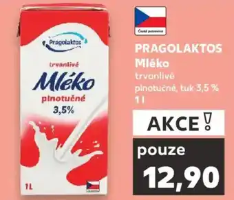 Kaufland PRAGOLAKTOS Mléko nabídka