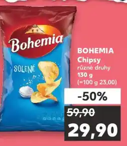 Kaufland BOHEMIA Chipsy nabídka