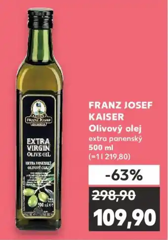 Kaufland FRANZ JOSEF KAISER Olivový olej nabídka