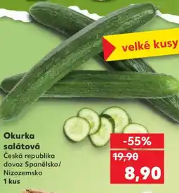 Kaufland Okurka salátová nabídka