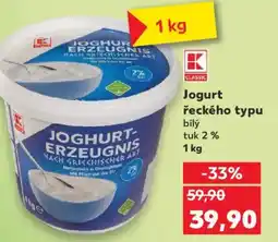 Kaufland Jogurt řeckého typu nabídka