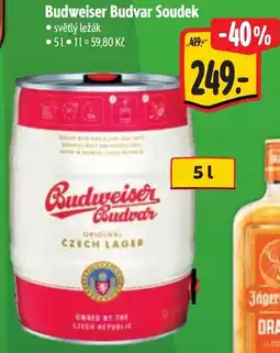 Albert Budweiser Budvar Soudek nabídka
