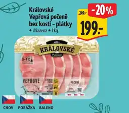 Albert Královské Vepřová pečeně bez kosti - plátky nabídka