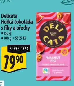 Albert Delicata Hořká čokoláda s fíky a ořechy nabídka