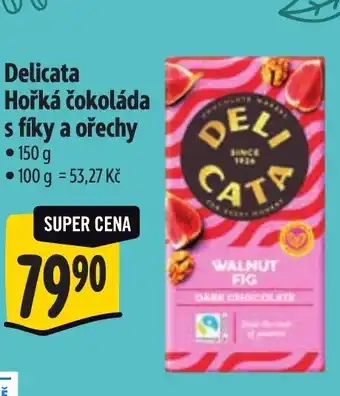 Albert Delicata Hořká čokoláda s fíky a ořechy nabídka