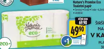 Albert Nature's Promise Eco Toaletní papír nabídka