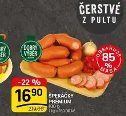 Flop ŠPEKÁČKY PRÉMIUM nabídka