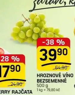 Flop HROZNOVÉ VÍNO BEZSEMENNÉ nabídka