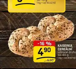 Flop KAISERKA CEREÁLNÍ vybrané druhy nabídka