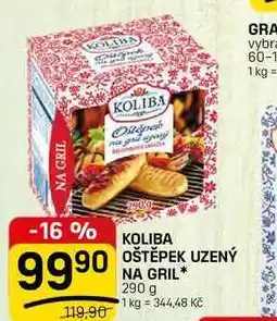 Flop KOLIBA OŠTĚPEK UZENÝ NA GRIL nabídka