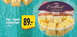 Albert Duo-Gouda kostky/fuet nabídka