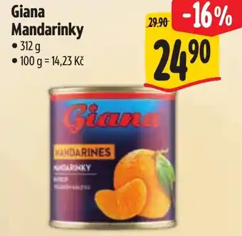Albert Giana Mandarinky nabídka