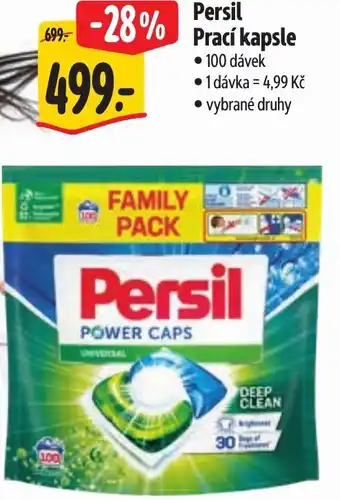 Albert Persil Prací kapsle nabídka