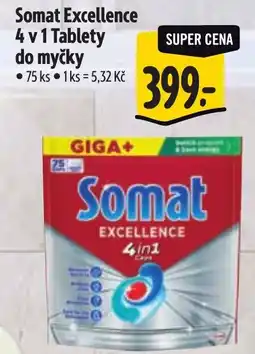 Albert Somat Excellence 4 v 1 Tablety do myčky nabídka